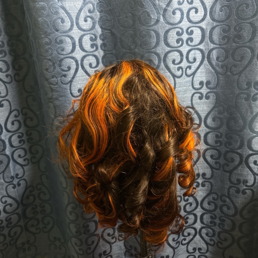 Brown and Black Women's Hair Wig - Picture 5 of 15